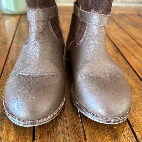 Janie and Jack Girls Size 12T Brown Riding Boots - Picture 6 of 13